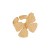 R occidental style retro Metal butterfly  exaggerating medium windvintage opening ring