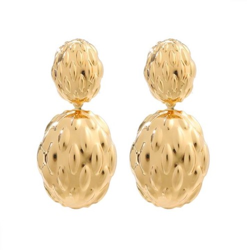 summer Alloy earrings exaggerating occidental style Earring lady Metal ear stud trend wind