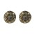  retro atmospheric high earrings enamel pattern Alloy diamonds silver palace wind ear stud Earring