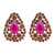 occidental style retro Alloy drop diamond earrings fully-jewelled fashion temperament high Earring