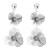  fashion hollow Alloy flowers earrings woman brief high exaggerating long style temperament Earring