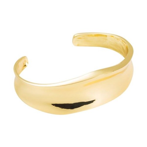 occidental style creative Metal surface opening bangle fashion trend man woman same style