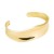 occidental style creative Metal surface opening bangle fashion trend man woman same style