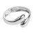 occidental style creative Metal surface opening bangle fashion trend man woman same style