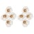  fashion summer flowers earrings multilayer temperament exaggerating hollow flowers diamond Earringearrings