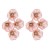  fashion summer flowers earrings multilayer temperament exaggerating hollow flowers diamond Earringearrings