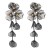 occidental style fashion long style more multilayer flowers earrings woman Korean summer wind temperament high E