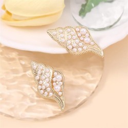  fashion wind creative diamond ear stud     beads samll Earring