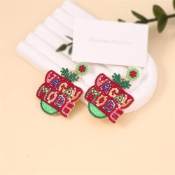 creative Word beads earrings woman   occidental style fashion sweet personalit..