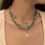 occidental style ethnic style gravel beads necklacenecklace new medium tassel flowers le