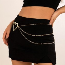 occidental styleins exaggerating big love chain woman personality Metal chain ..