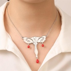   occidental style personality enamel shape pendant