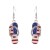 E new dayU wings Five-pointed star enamel Alloy earring woman