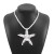 occidental style starfish pendant necklace woman  summer Irregular Alloy clavicle chain
