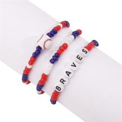 occidental styleIndeendenceDays beads bracelet set  personality color