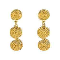 E occidental styleins temperament pattern earring  retro geometry Alloy earrin..