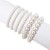 occidental styleins fashion brief high  spring summer all-Purpose Pearl handmade beads bracelet set