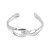 occidental styleins wind Metal surface width opening bangle  samll personality exaggerating