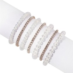  Bohemia ethnic style fashion bracelet  personality lovers crystal