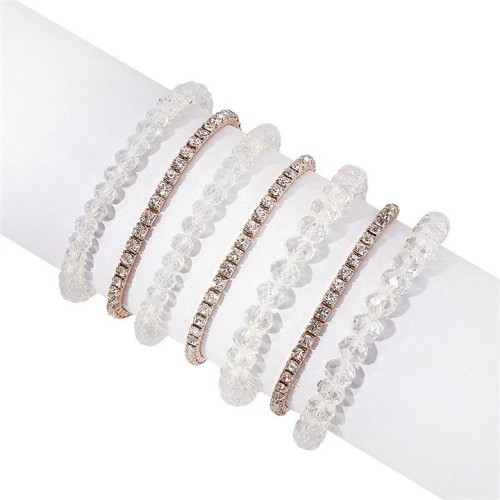  Bohemia ethnic style fashion bracelet  personality lovers crystal