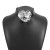 occidental style personality fashion Metal flowers necklace  temperament retro trend leather lovers bracelet