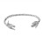 brief small fresh flower opening  fashion personalityins wind samll bangle