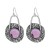 E occidental style retro natural mosaic earrings  ethnic style tribe geometry Earring
