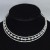 luxurious brief Pearl necklace multilayer Rhinestone bride Pearl Collar clavicle chain