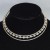 luxurious brief Pearl necklace multilayer Rhinestone bride Pearl Collar clavicle chain