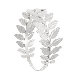 occidental style personality leaves bangle woman creative exaggerating persona..
