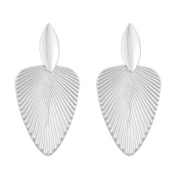occidental style personality exaggerating pattern Leaf ear stud high leaves pa..