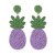 summer Bohemian style handmade weave fruits earrings personality sweet