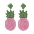 summer Bohemian style handmade weave fruits earrings personality sweet