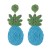 summer Bohemian style handmade weave fruits earrings personality sweet