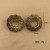 occidental style exaggerating high hollow earrings color earrings glass fully-jewelled fashion ear stud E