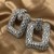 occidental style exaggerating high earrings color earrings color glass fully-jewelled fashion ear stud Earring 