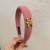 autumn retro velvet Headband black Headband medium samll wind high hair clip woman