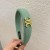 autumn retro velvet Headband black Headband medium samll wind high hair clip woman