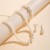 occidental style multilayer retro Collar imitate Pearl necklace woman temperament big samll beads