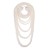 occidental style multilayer retro Collar imitate Pearl necklace woman temperament big samll beads