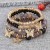 occidental style fashion lady Bohemia multilayer crystal bracelet butterfly pendant colorful bracelet