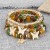 occidental style fashion lady Bohemia multilayer crystal bracelet butterfly pendant colorful bracelet