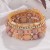 occidental style Bohemia layer bracelet lady diamond multilayer elasticity bracelet