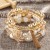 occidental style Bohemia layer bracelet lady diamond multilayer elasticity bracelet