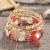 occidental style Bohemia layer bracelet lady diamond multilayer elasticity bracelet