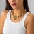 occidental style  creative handmade beads imitate Pearl tassel necklace woman  personality splice