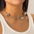 occidental style  creative handmade beads imitate Pearl tassel necklace woman  personality splice