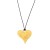  brief exaggerating flowers love pattern pendant necklace clavicle chain