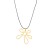  brief exaggerating flowers love pattern pendant necklace clavicle chain
