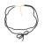 summer occidental style necklace lady multilayer Acrylic weave elegant bow
